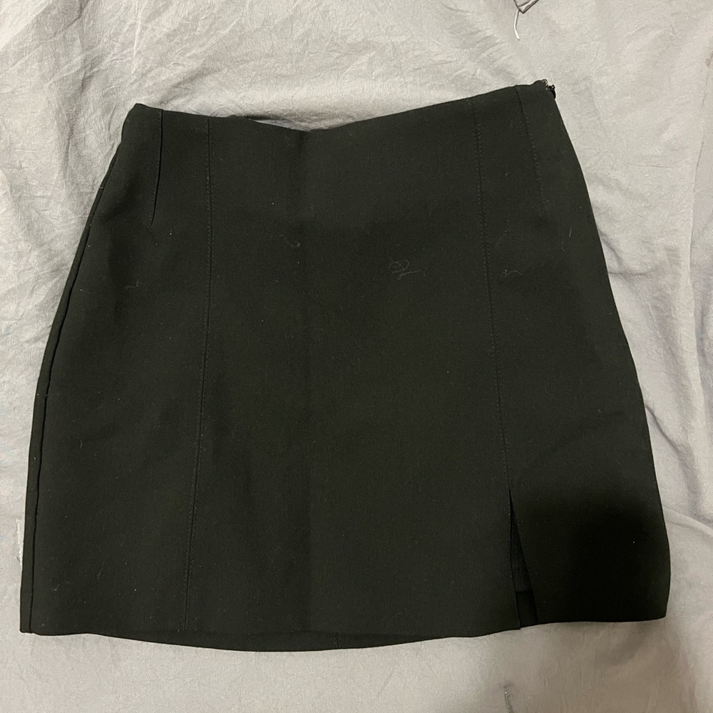 Zara black mini skirt